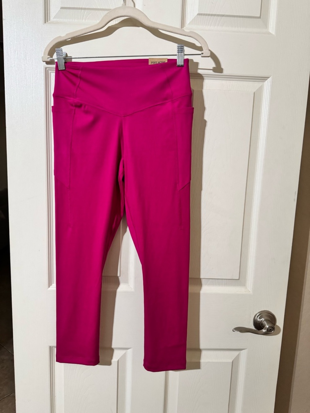 PINK Victoria's Secret Hot Pink High-Waist Leggings